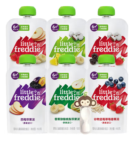 營養(yǎng)水果泥包裝袋設(shè)計(jì)作品欣賞(圖1)