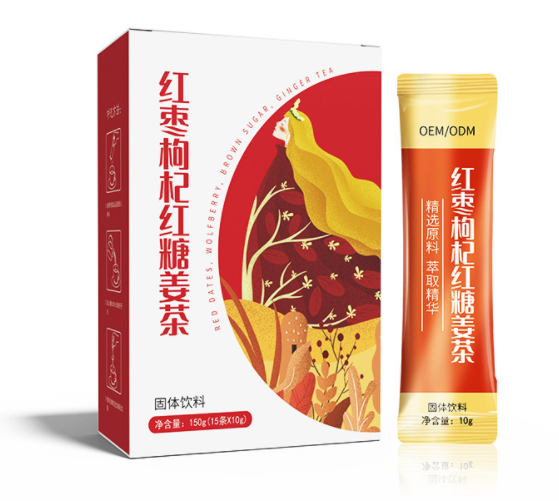 紅糖姜茶包裝設(shè)計怎么做好(圖1)