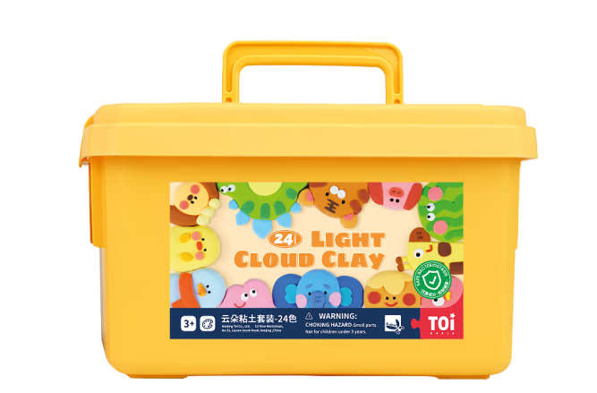 兒童食品級橡皮泥黏土包裝盒設(shè)計欣賞(圖1)