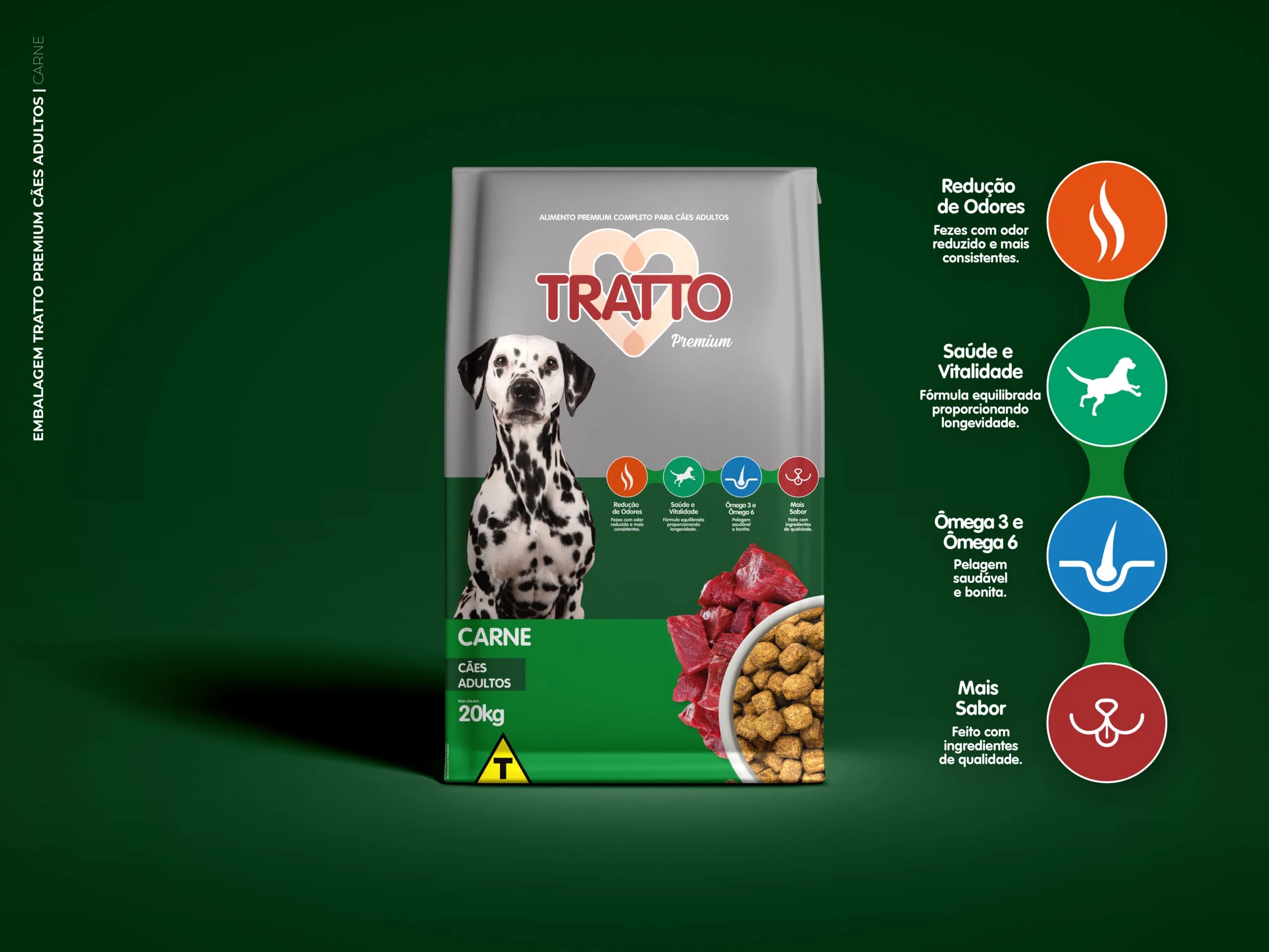 高級寵物食品包裝袋設(shè)計欣賞(圖1)