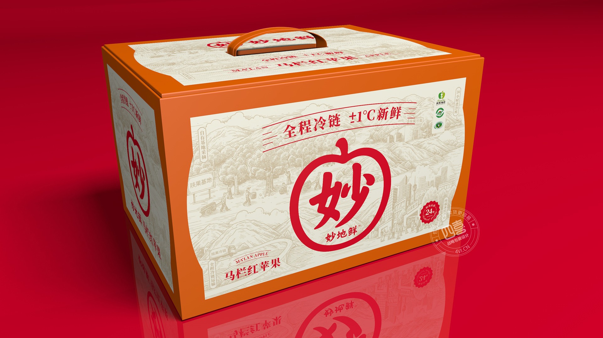 蘋果包裝設計怎么做體現(xiàn)差異化(圖1) 蘋果包裝設計怎么做體現(xiàn)差異化(圖1)