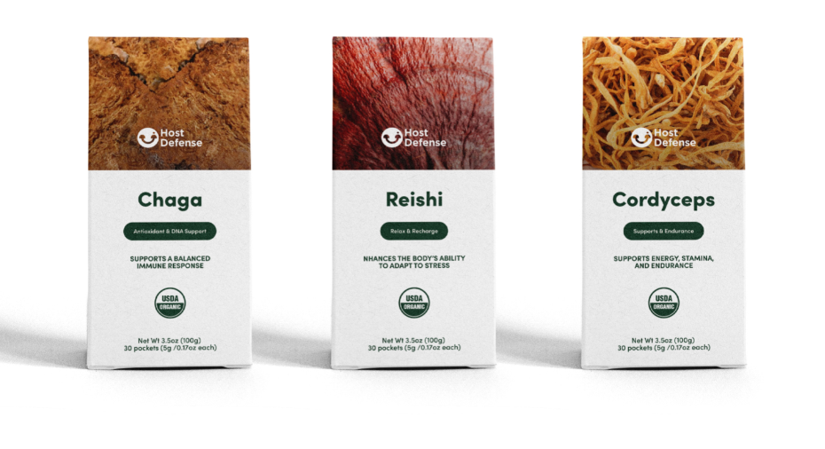 蘑菇補充劑品牌包裝設(shè)計作品欣賞(圖1)