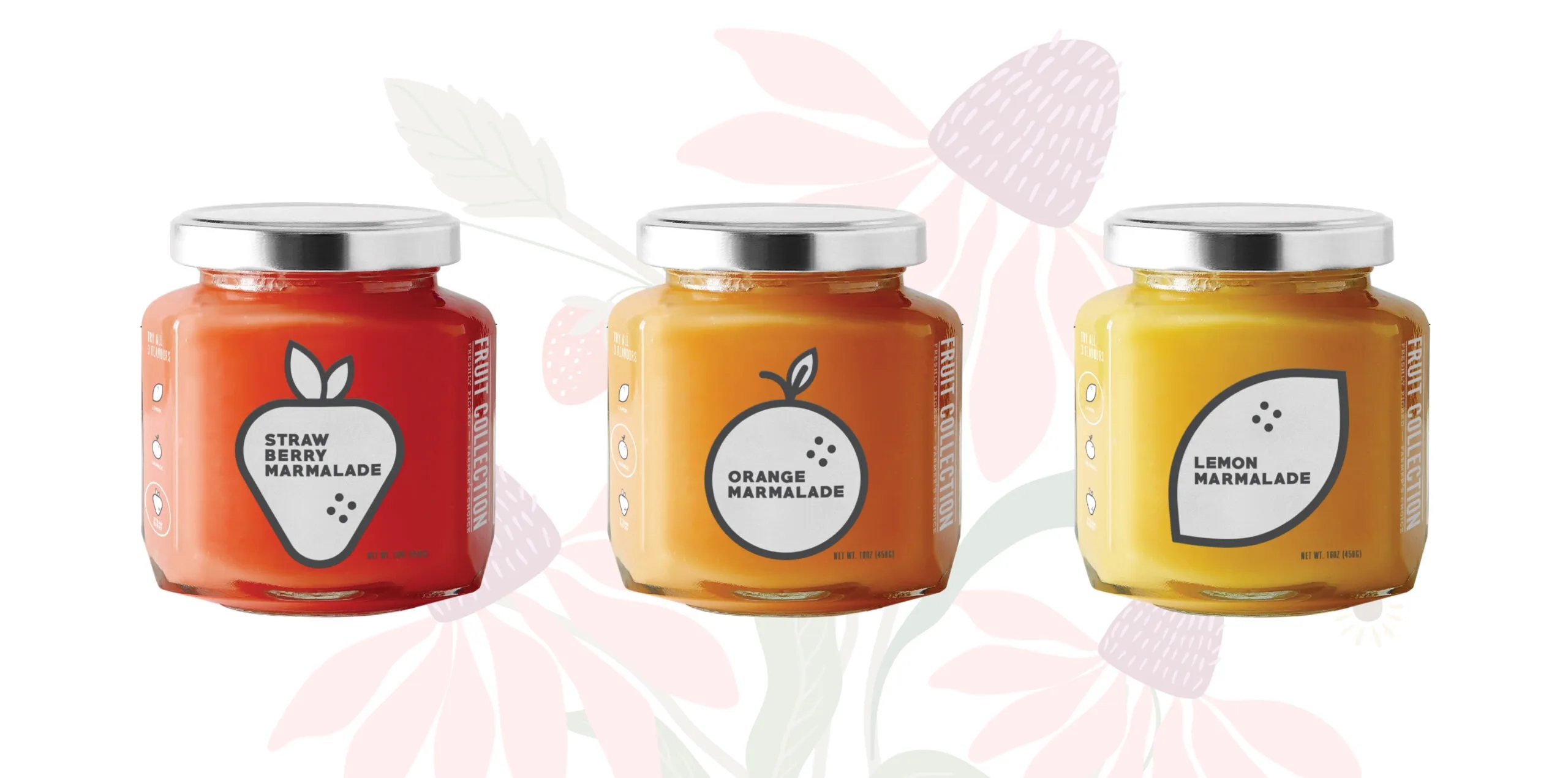 極簡(jiǎn)的水果果醬外包裝瓶設(shè)計(jì)要求(圖1)