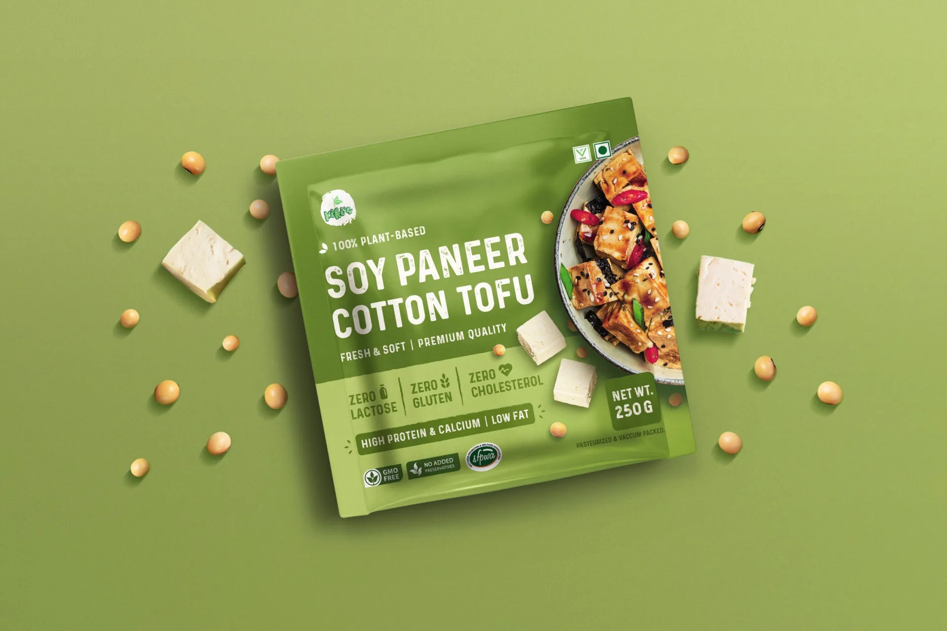 清新的豆腐包裝如何設計(圖1)