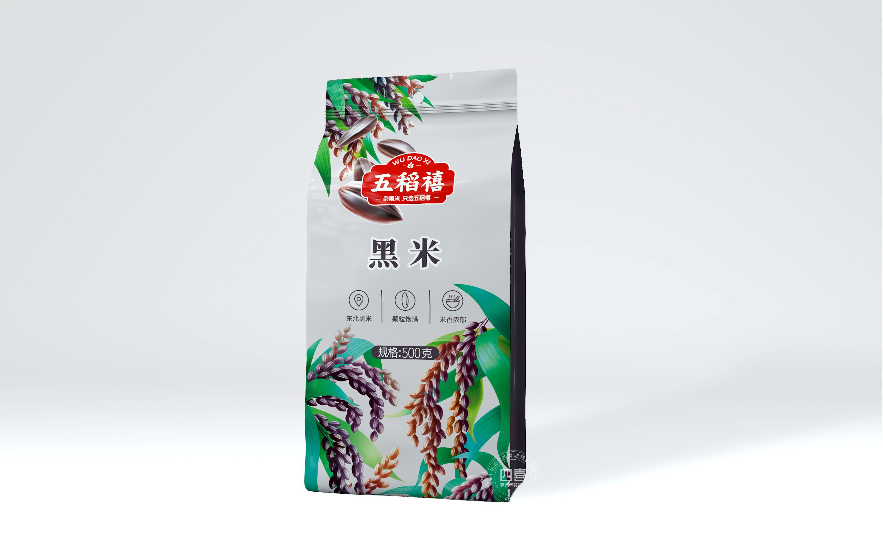 五稻禧雜糧包裝設(shè)計(jì)(圖5) 五稻禧雜糧包裝設(shè)計(jì)(圖5)