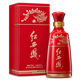創(chuàng)意酒包裝設(shè)計(jì)紅西鳳鳳香型白酒單瓶裝產(chǎn)品包裝設(shè)計(jì)欣賞(圖2)