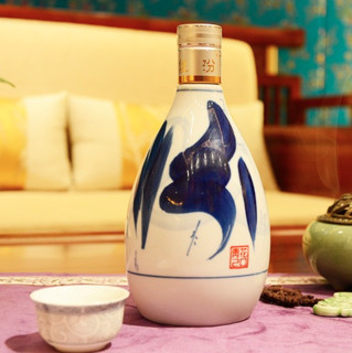 創(chuàng)意酒包裝設(shè)計(jì)青花20 53%vol 清香型白酒 375ml＊6瓶 整箱裝產(chǎn)品包裝設(shè)計(jì)欣賞(圖6)