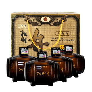 創(chuàng)意酒包裝設(shè)計(jì)三星濃香型白酒瓶整箱裝產(chǎn)品包裝設(shè)計(jì)欣賞(圖2)