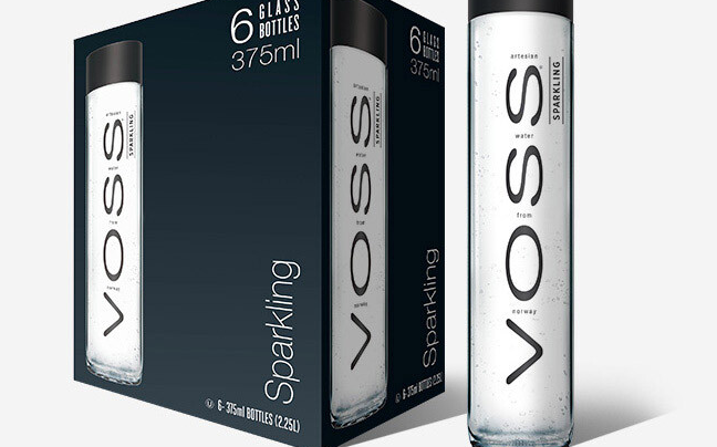 芙絲礦泉水 VOSS芙絲品牌logo與食品包裝設(shè)計欣賞(圖2)