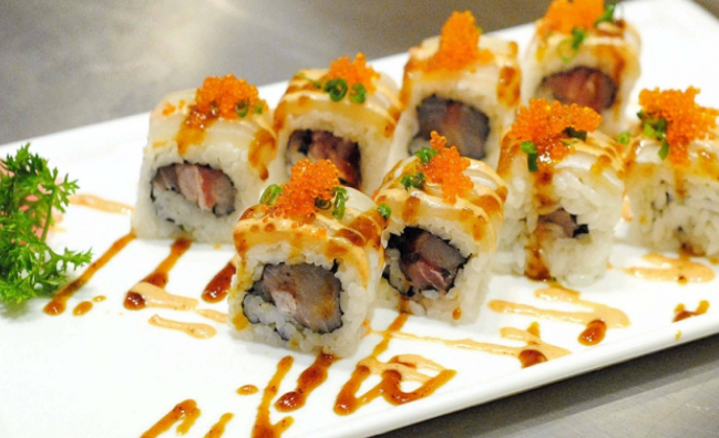 魚旨壽司品牌logo與食品包裝設計欣賞(圖3)