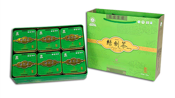 綠劍茶 綠劍茶食品包裝設(shè)計(jì)欣賞(圖4)