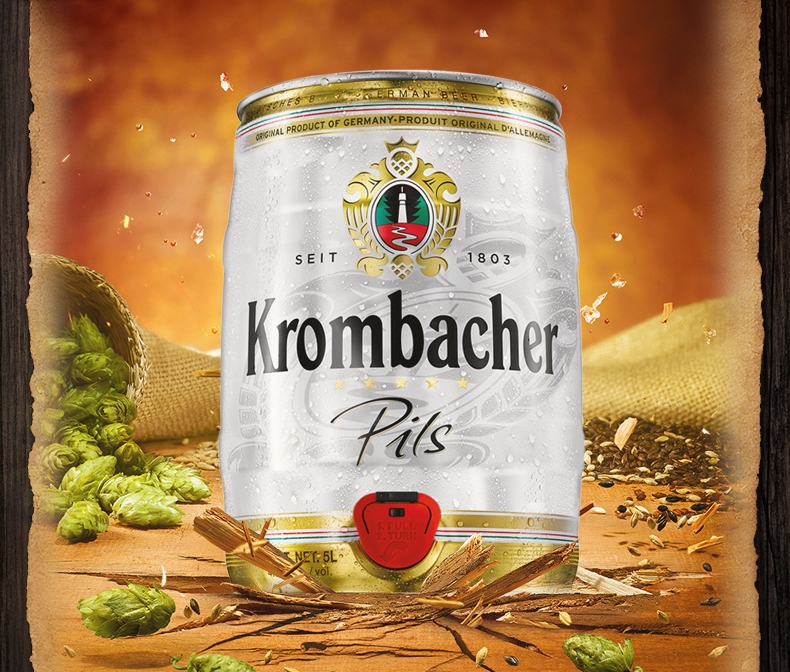 Krombacher科隆巴赫食品包裝設(shè)計(jì)欣賞(圖3)