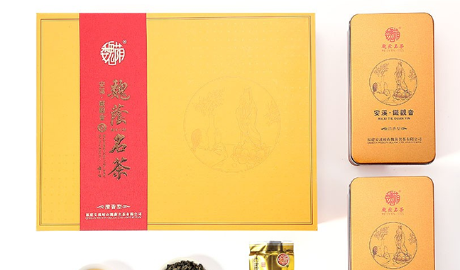 魏蔭名茶食品包裝設(shè)計(jì)欣賞(圖2)