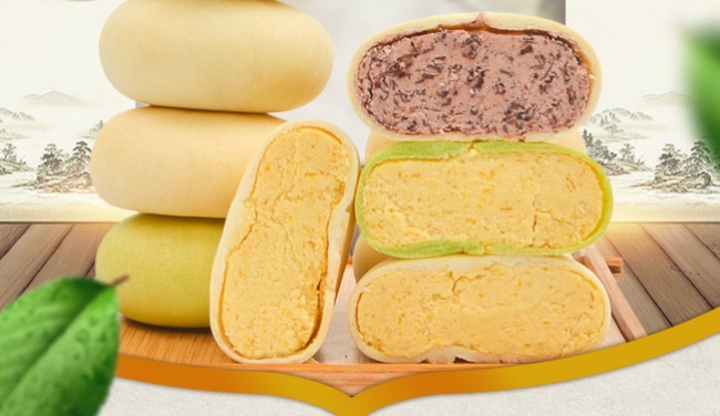 味之音綠豆餅 味之音食品包裝設(shè)計(jì)欣賞(圖2)