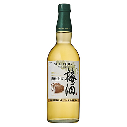 包裝創(chuàng)意設(shè)計欣賞三得利梅酒樽精加工山崎樽梅酒混合料三得利(圖1)