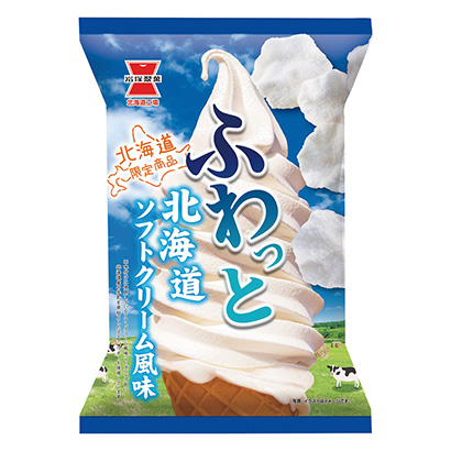 包裝創(chuàng)意設(shè)計(jì)欣賞輕輕地北海道冰淇淋風(fēng)味巖冢制菓(圖1)