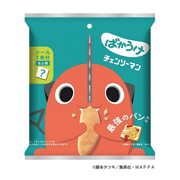 食品包裝設(shè)計(jì)欣賞受電鋸人的影響最強(qiáng)的面包風(fēng)味栗山米果包裝設(shè)計(jì)欣賞(圖1)