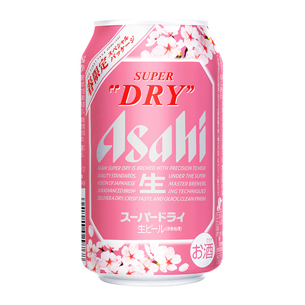 朝日超級干春季限定特別包裝包裝設計欣賞(圖1)