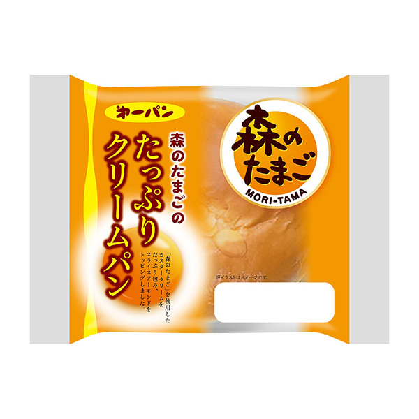 森林雞蛋充足奶油面包包裝設(shè)計欣賞(圖1)