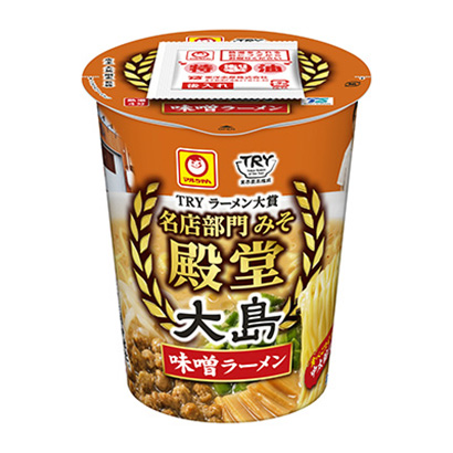 麥爾大島味噌拉面東洋水產(chǎn)面類包裝設(shè)計(jì)(圖1)