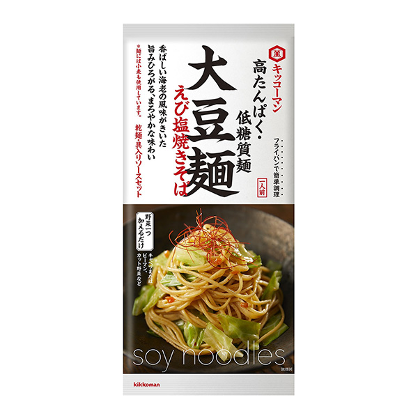 基考曼大豆面蝦鹽炒面包裝設(shè)計欣賞(圖1)