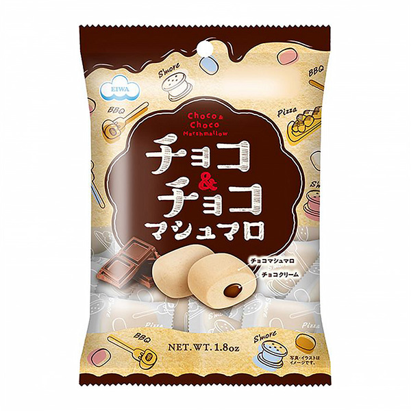 巧克力巧克力棉花糖艾娃點心包裝設(shè)計(圖1)