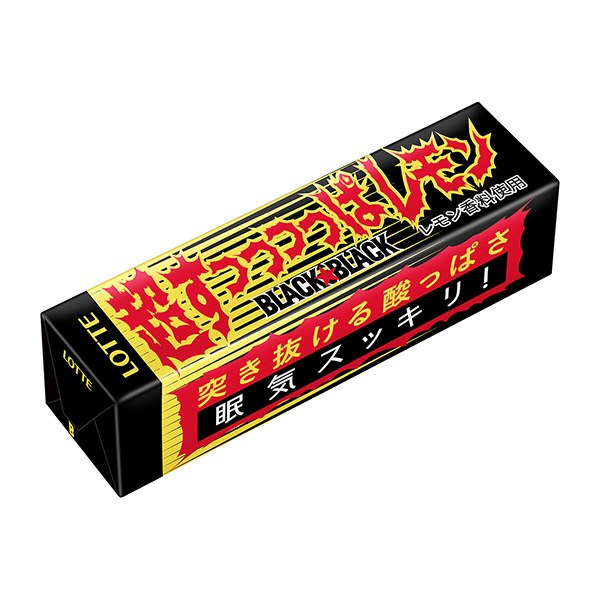 超級酸黑色樂天食品飲料包裝設(shè)計(圖1)