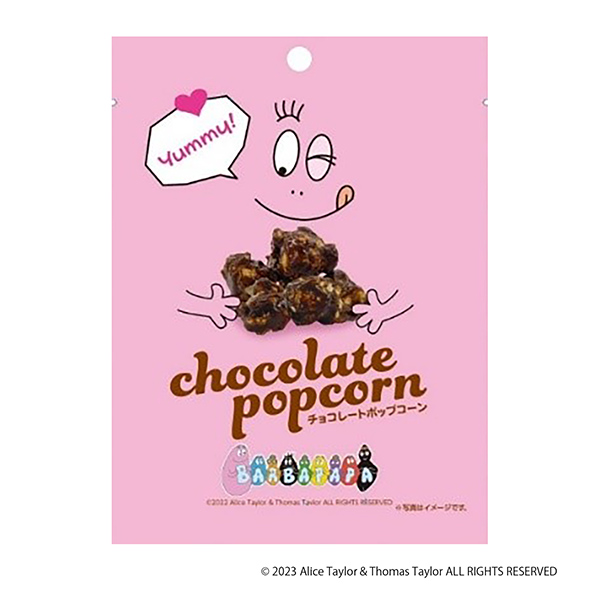 芭芭拉爸爸巧克力爆米花克利特食品飲料包裝設(shè)計(jì)(圖1)