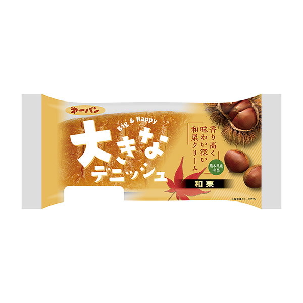 包裝設(shè)計(jì)欣賞大面包＜和栗＞ (第一屋制面包) 2024年10月1日發(fā)售(圖1)