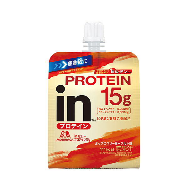 包裝設(shè)計欣賞in果凍＜蛋白質(zhì)15g ＞ (森永制果) (圖1)