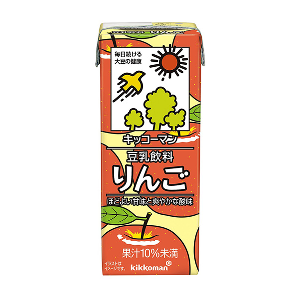 包裝設(shè)計(jì)欣賞基考曼豆?jié){飲料＜蘋果＞ (基考曼異食品) (圖1)