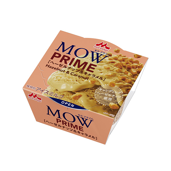 包裝設(shè)計(jì)欣賞MOW PRIME (莫普萊姆) ＜榛子與奶糖＞ (森永乳業(yè)) (圖1)