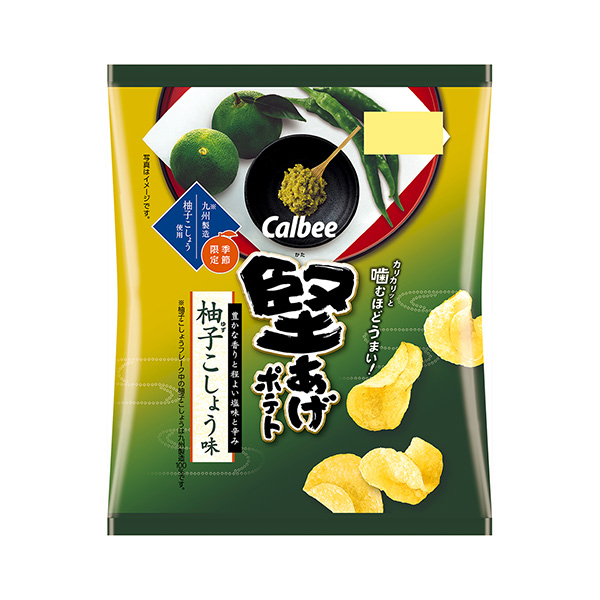 包裝設(shè)計欣賞硬炸土豆＜柚子胡椒味＞ (卡比) (圖1)